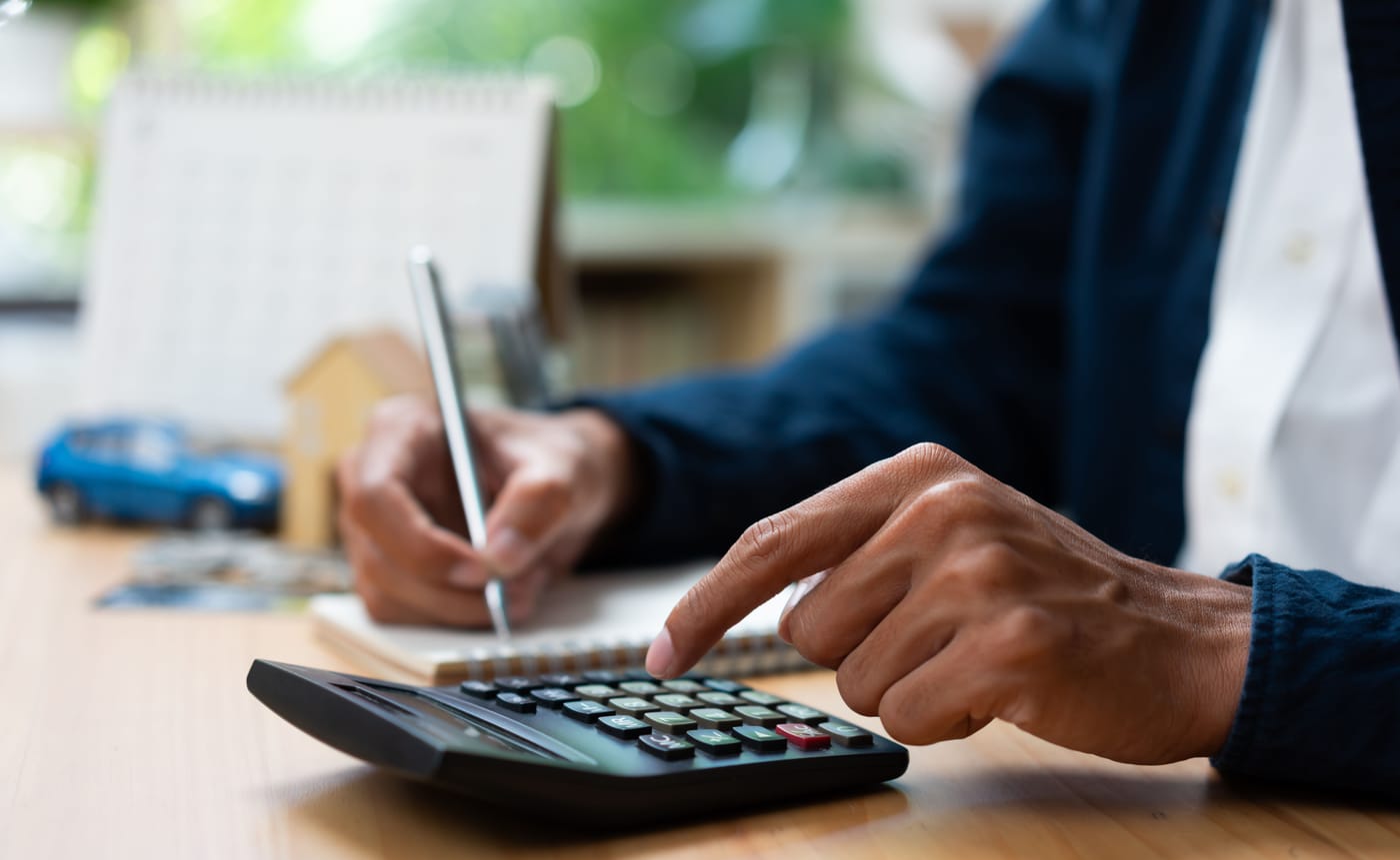 Insurance documents and calculator