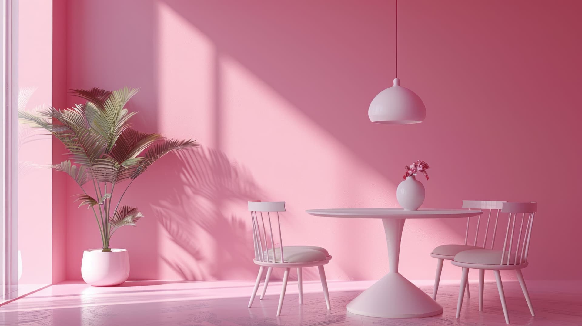 Baker-Miller pink painted room