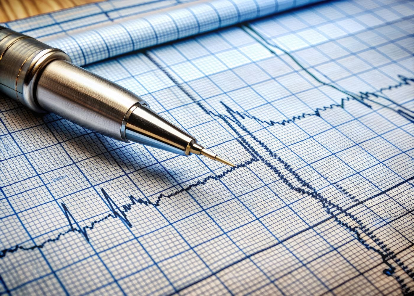 Polygraph machine with paper readout