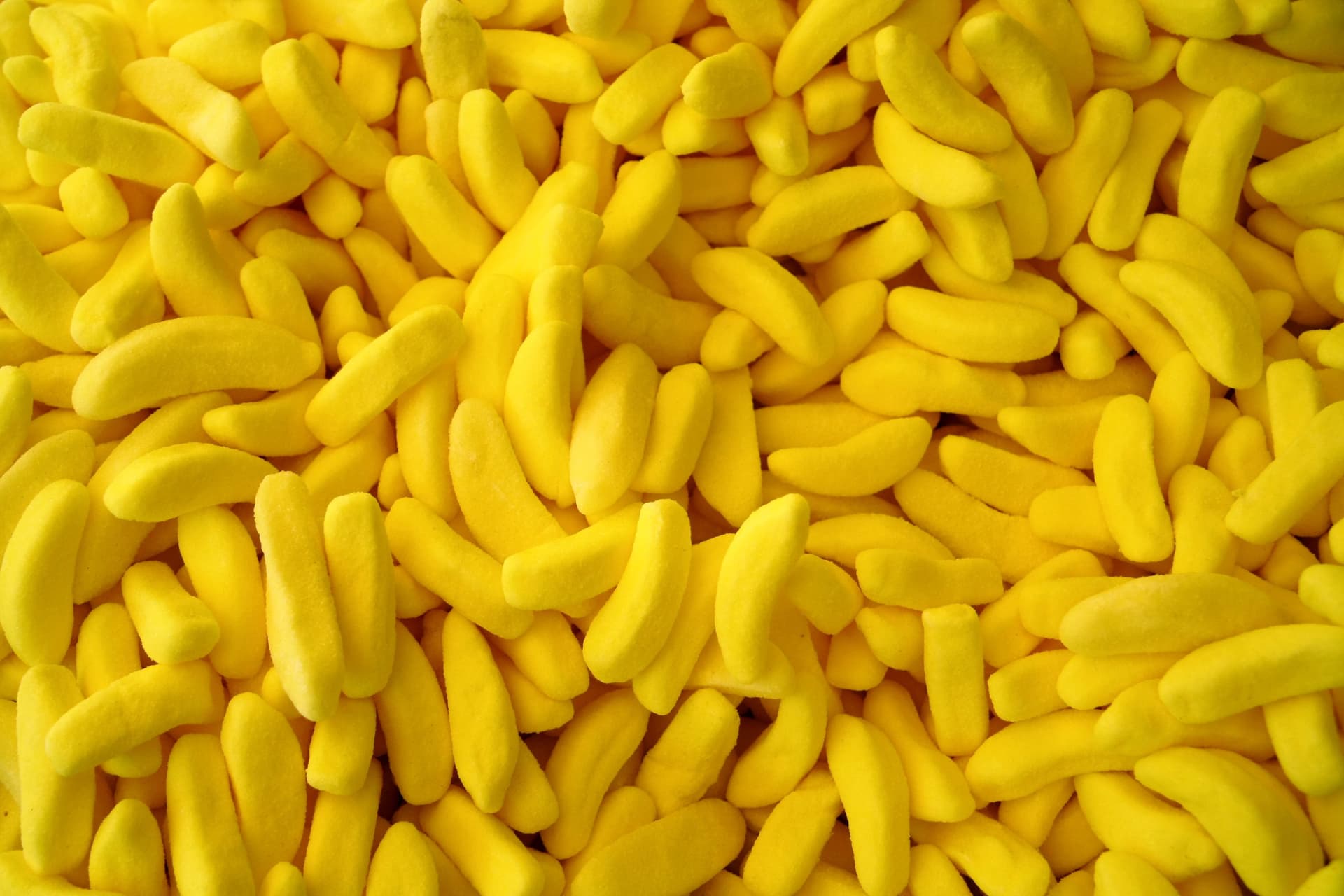 Banana candy and fresh bananas