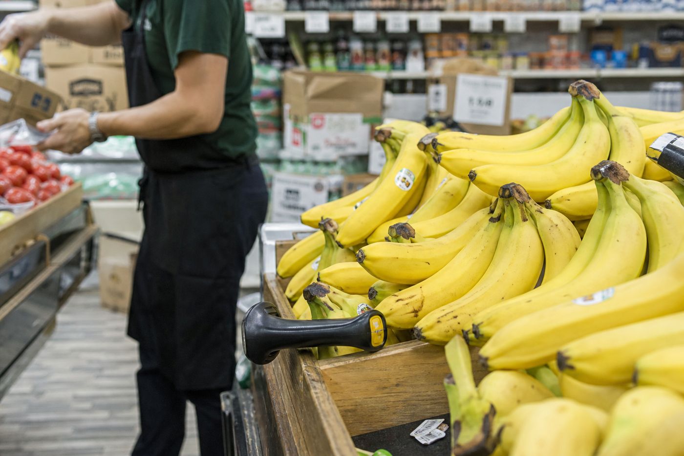 Bunch of yellow bananas