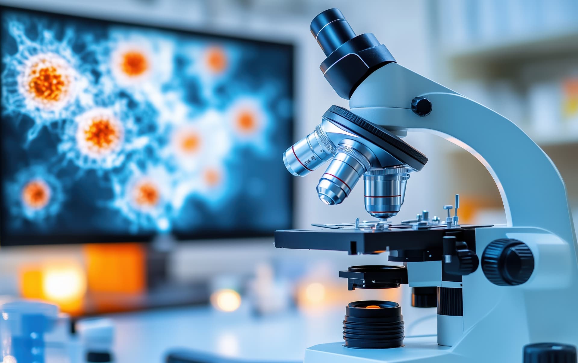 Medical laboratory microscope