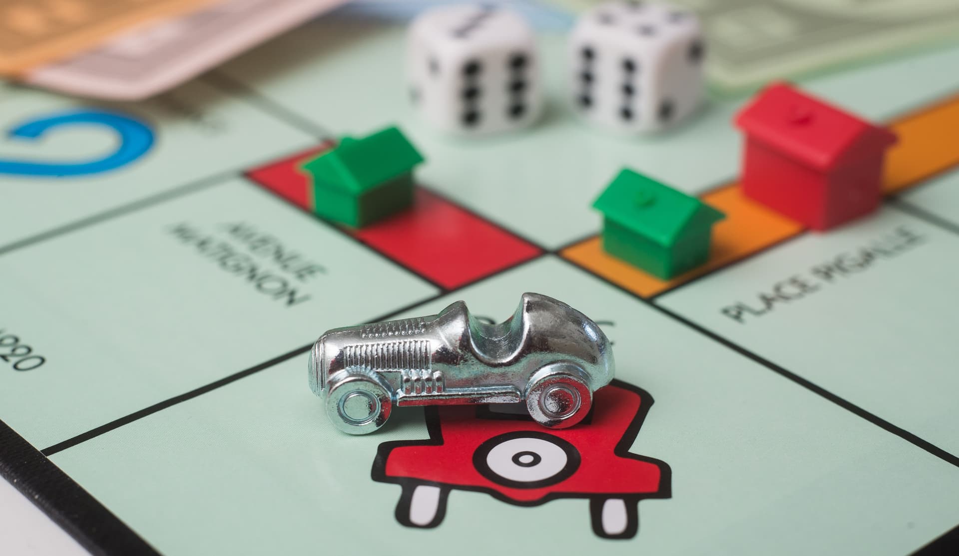 Vintage Monopoly board game
