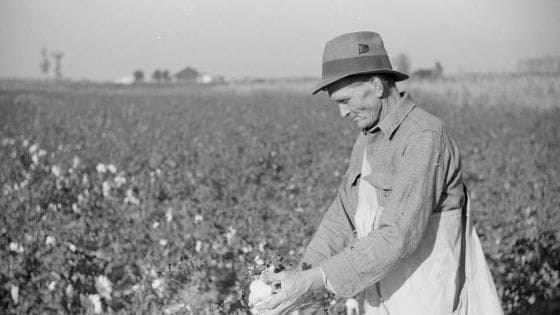 Great Depression era farm