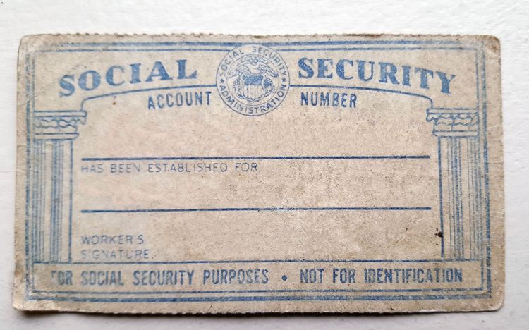 Why Social Security Numbers Were Never Meant to Be Used as ID