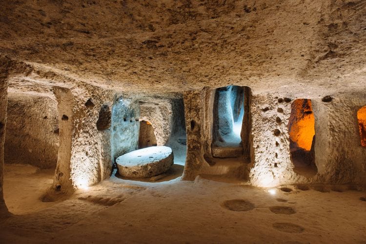 Turkey's Derinkuyu: An 18-Story Underground City That Housed 20,000 People